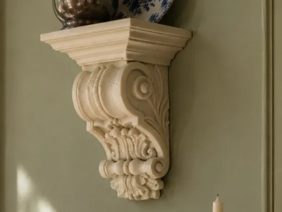 Miniature Bracket Shelf Corbel