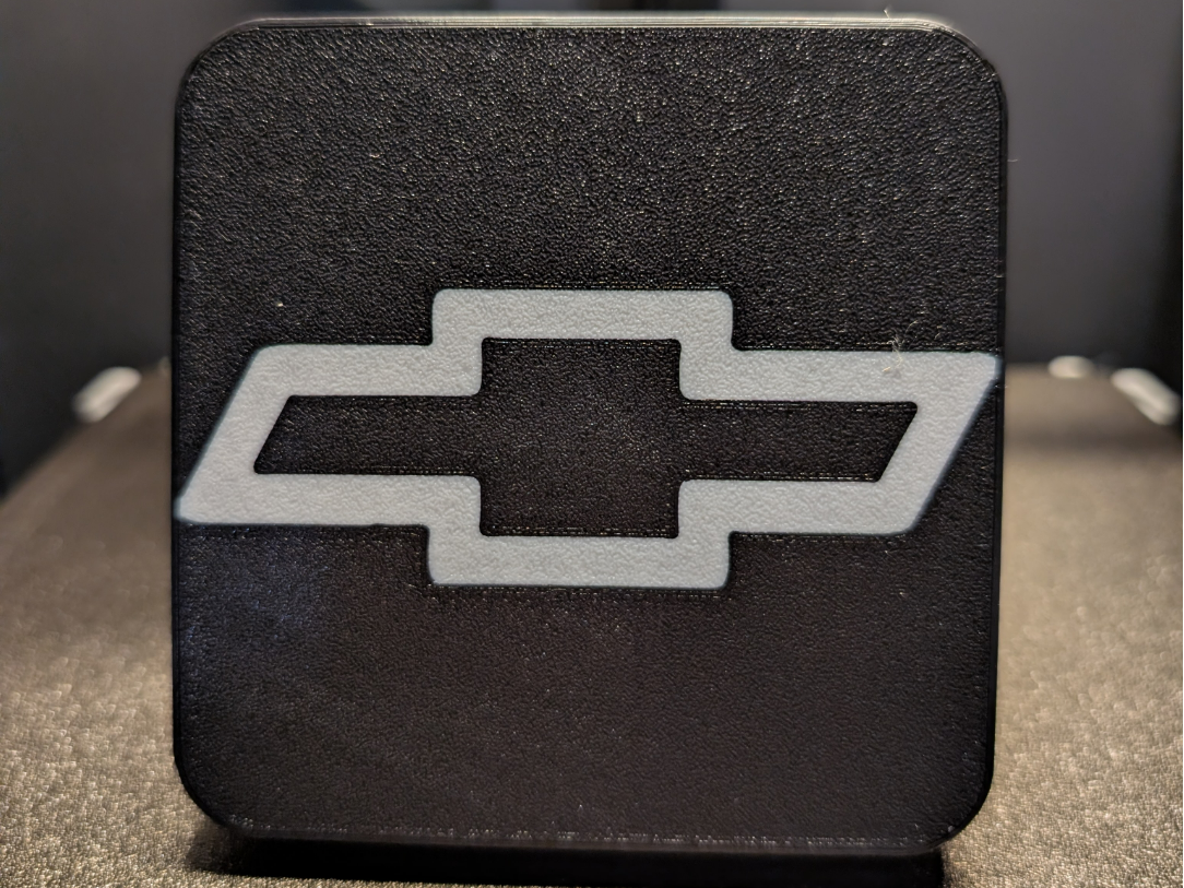 Chevy 2.5" Hitch Cover