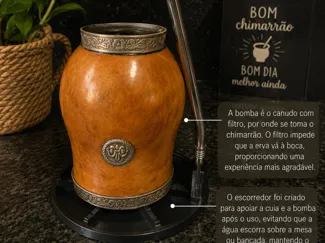 SECA MATE Chimarrão Gaúcho