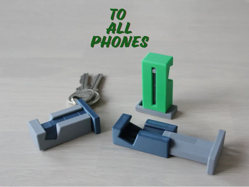 Phone Stand Keychain - Expandable 