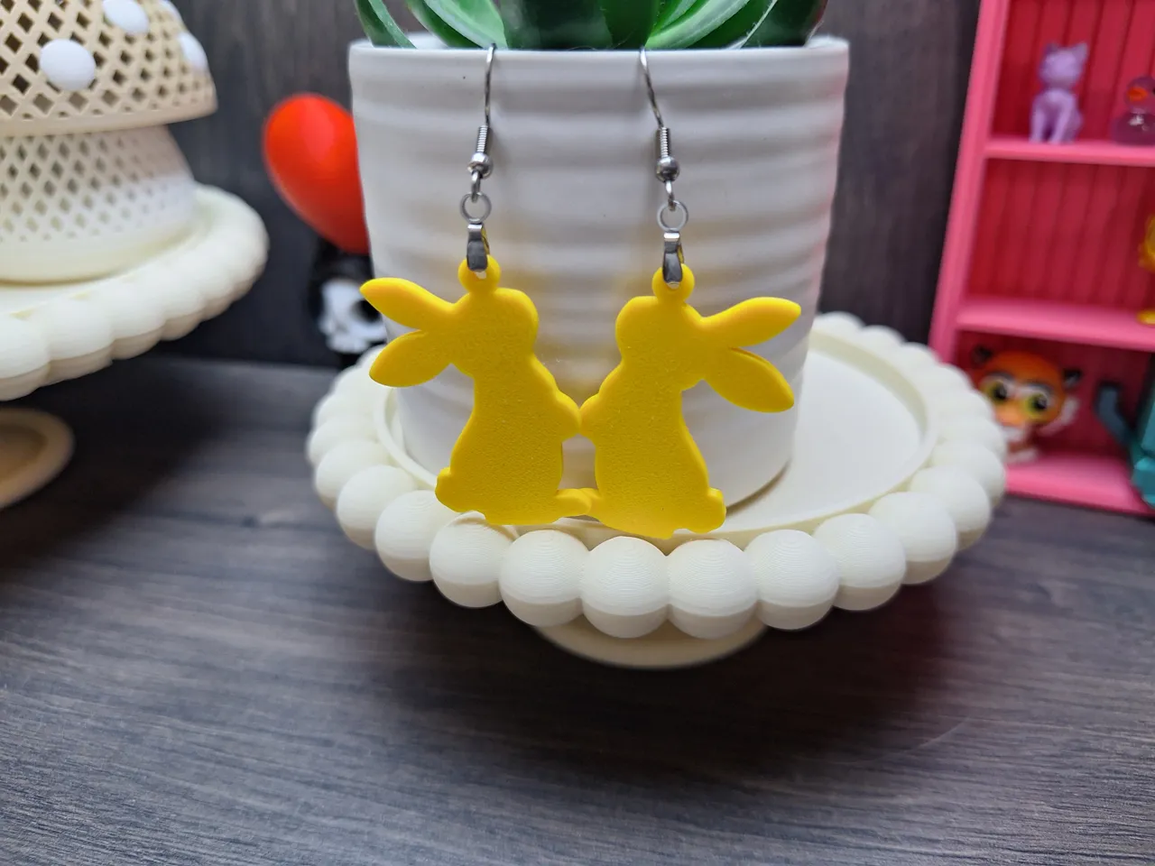 Bunny Earrings view 2