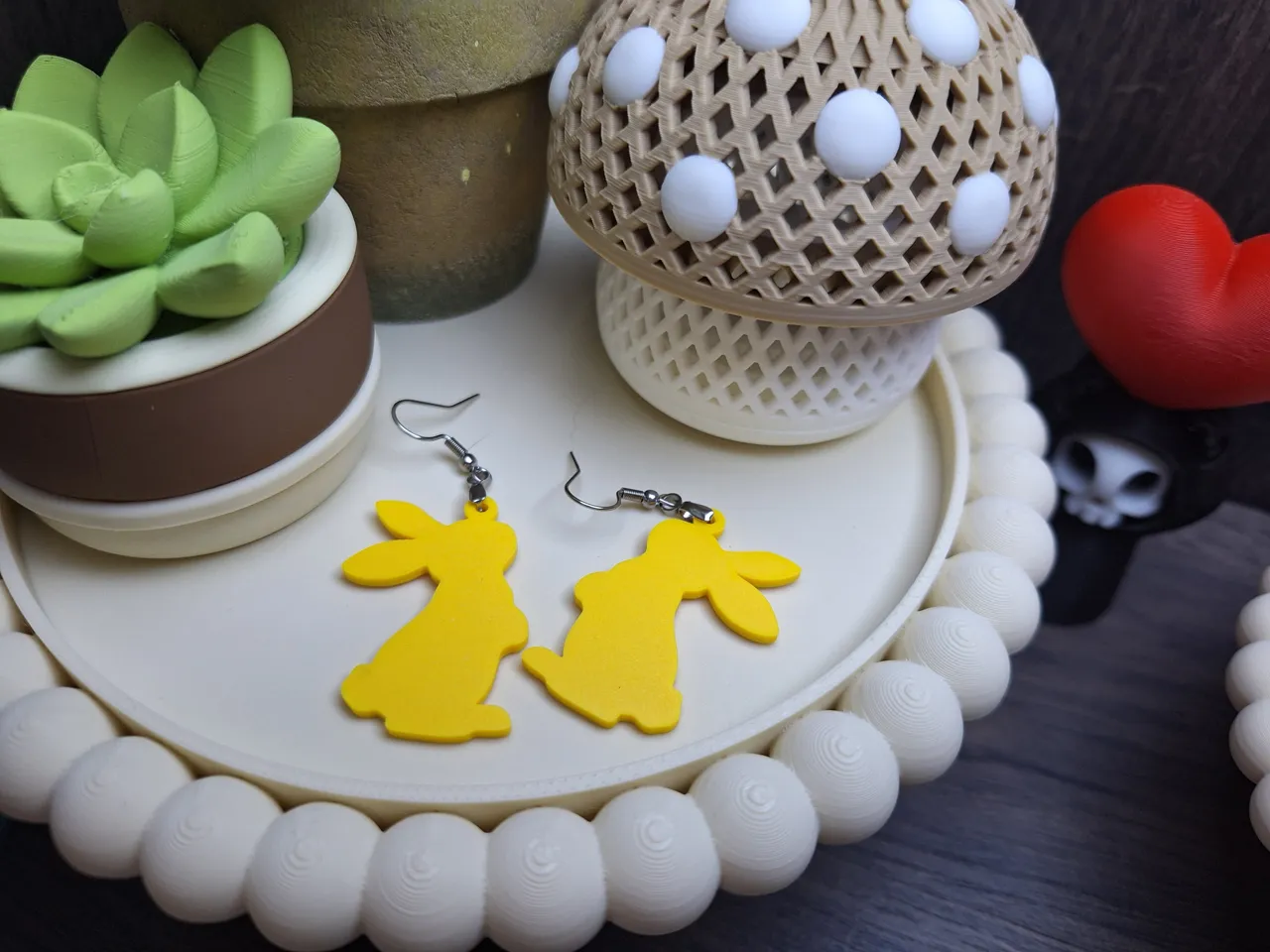 Bunny Earrings view 3