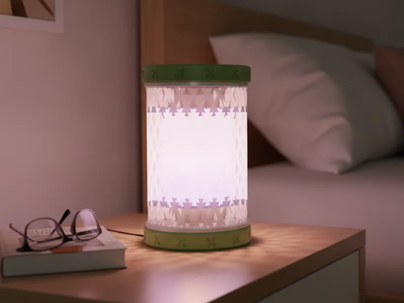Dual-Layer LED Cylinder Lamp