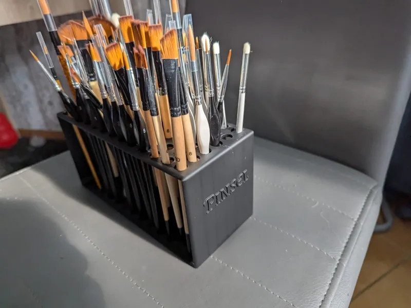 Pinselhalter für 78 Pinsel
