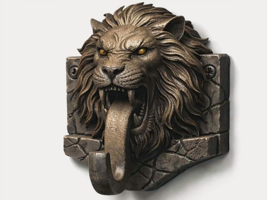 Wall hook - Lion