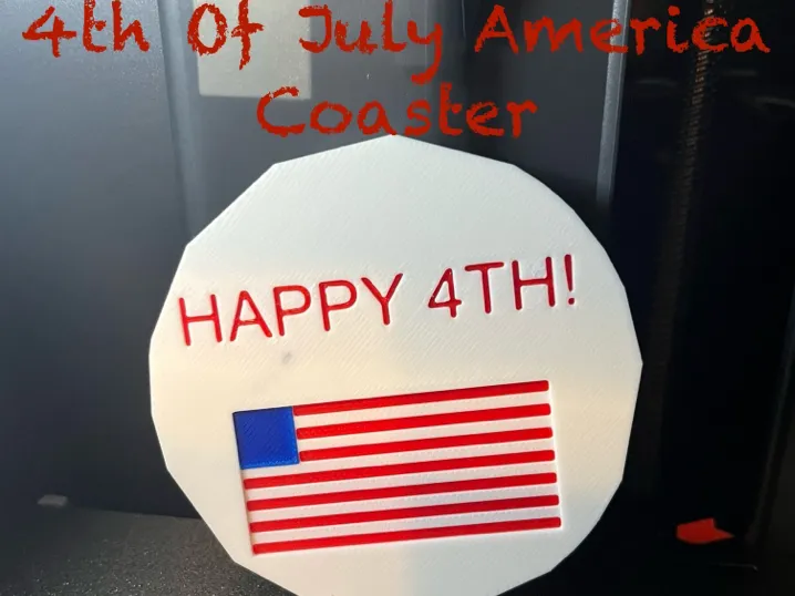 4th of July American Coaster 