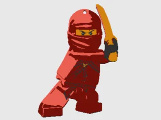 kai keychain with sword
