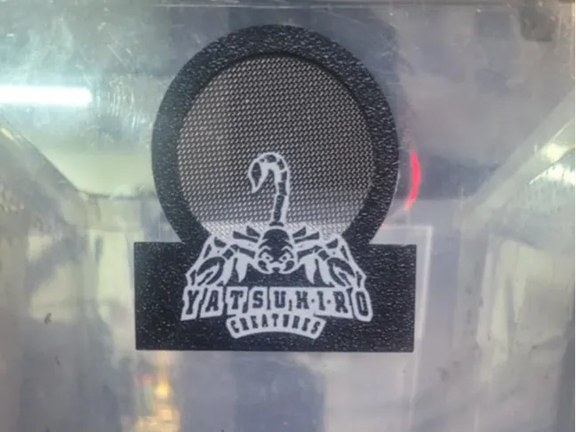 Ventilation for Braplast terrarium vent
