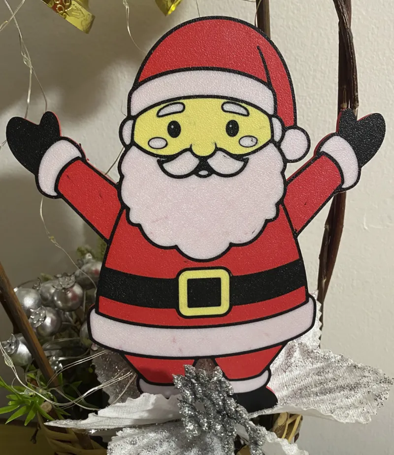 Santa Claus christmas ornament decoration