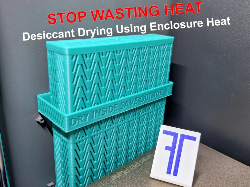 Dry Desiccant While Printing