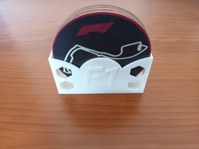 Support for Coasters F1 / Soporte de Posavasos F1