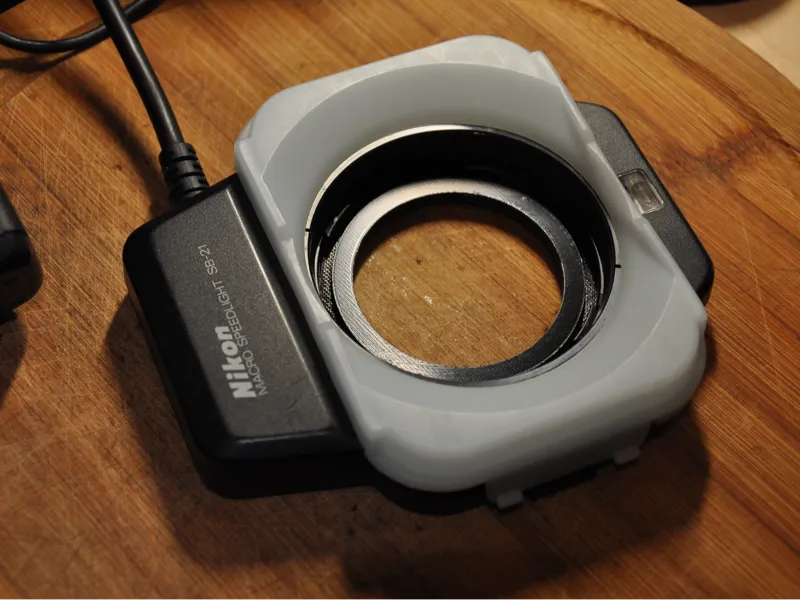 51mm lens outer edge adapter nikon speedlight sb21