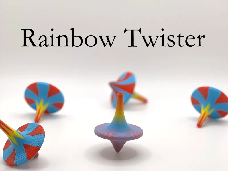 Rainbow Color Blend Top