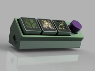 Keyboard 三键客 v2.5 pcb