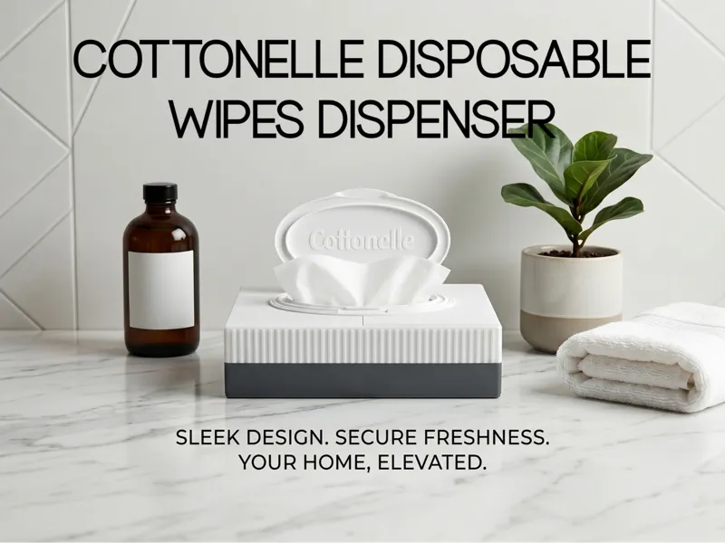 Modern Minimalist - Cottonelle Wipes Dispenser