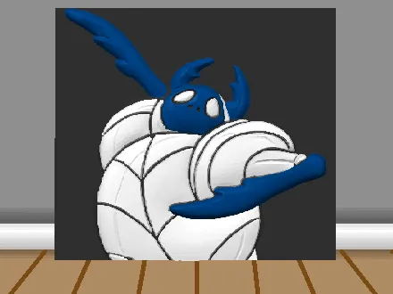 White Defender Relief Sculpture [3 Colors]