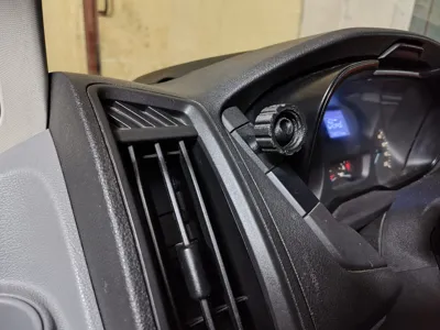 Phone holder bracket for Ford Transit