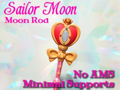 Sailor Moon - Spiral Heart Moon Rod Sceptre
