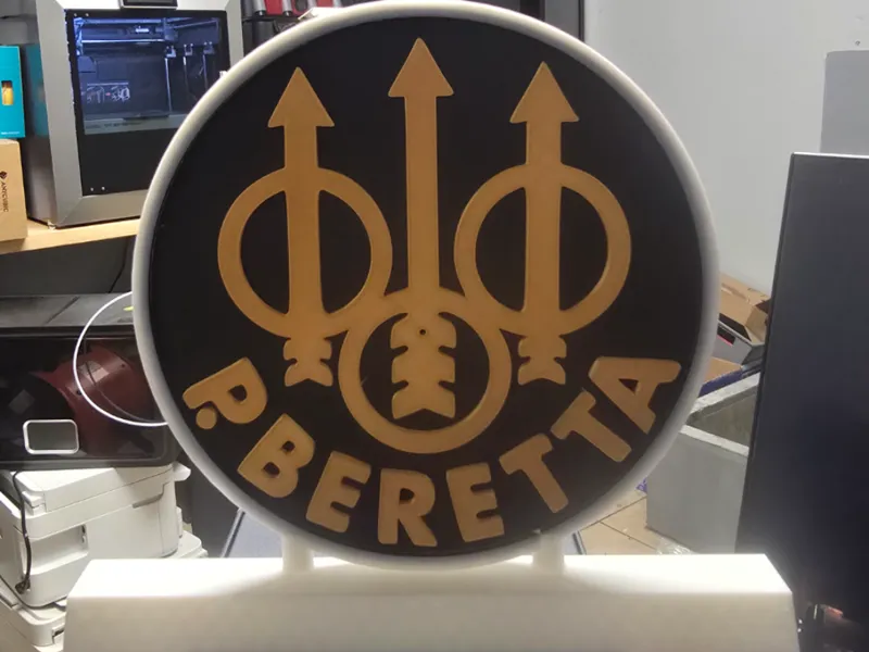 Beretta Logo Sign