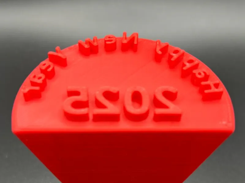New Year Cookie Stamp for 2025