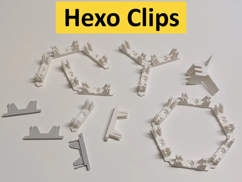 Hexo Shelf Clips