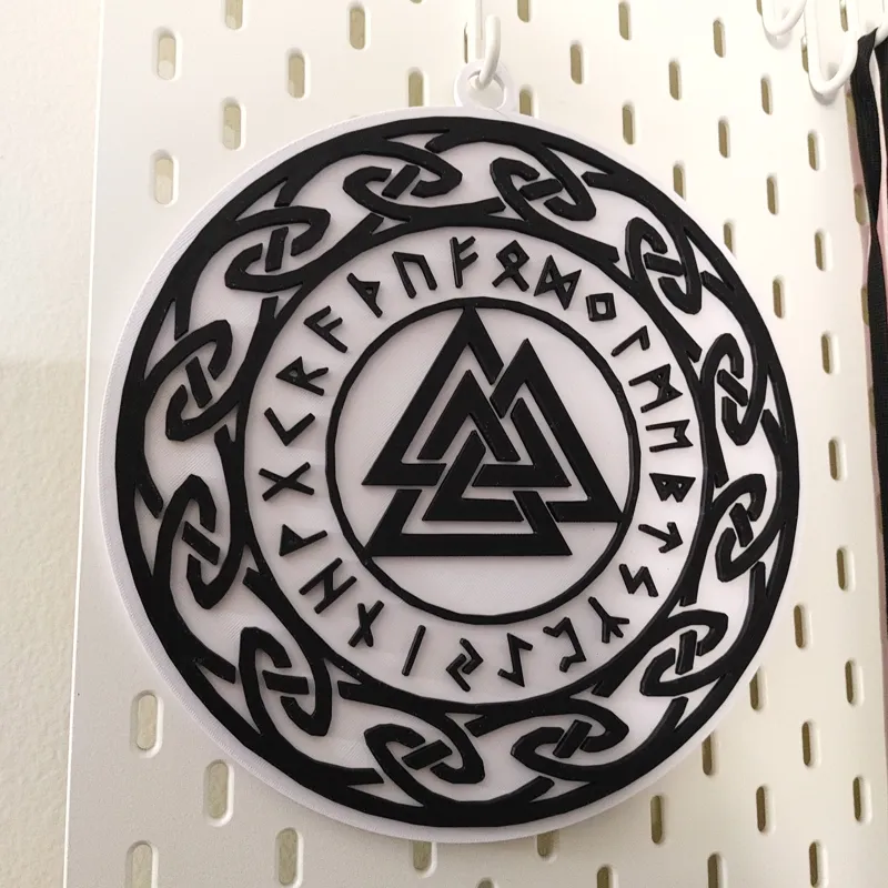 Viking - Valknut Wall Art