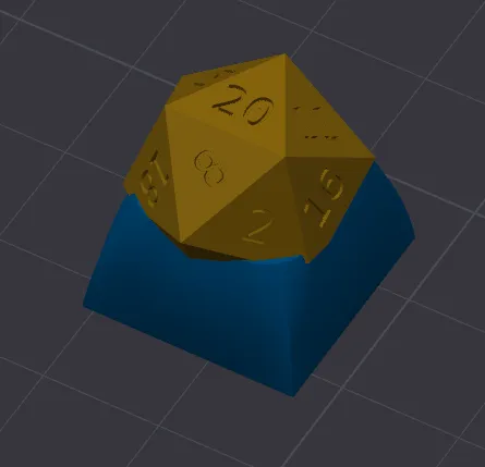 keycap d20