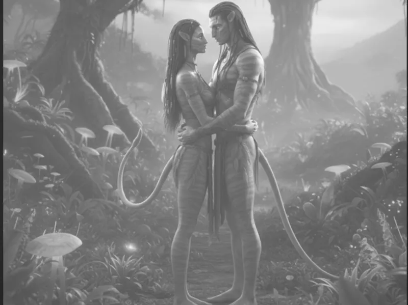 JAKE SULLY Y NEYTIRI -VALENTINE'S DAY