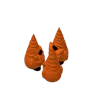 x3 foot & nose in diffrent colour 0.6mm nozzle, 0.3mm layer, 3 walls, 15% infill