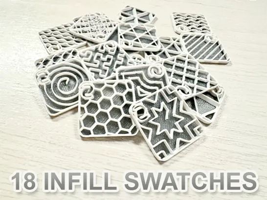 Infill Swatches including newer options