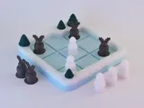 Настолна игра Winter Tic Tac Toe