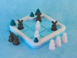 Настолна игра Winter Tic Tac Toe