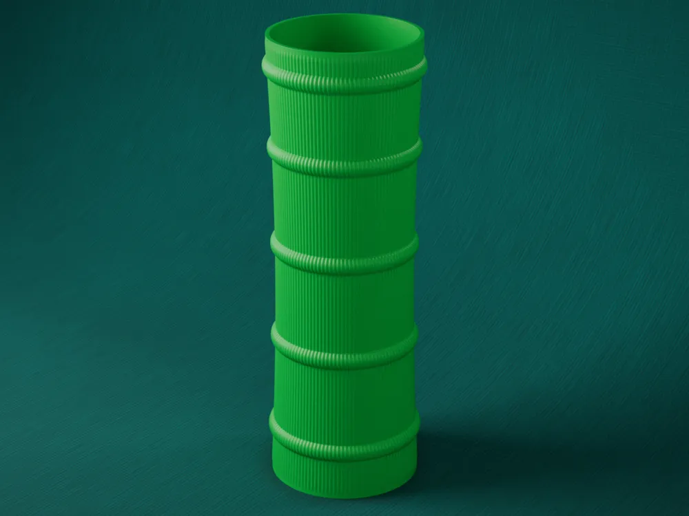 Jarrón de bambú estilo Japandi - Modelo de impresión 3D gratuito ...