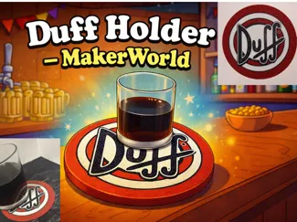 Duff Beer Coaster / Holder 