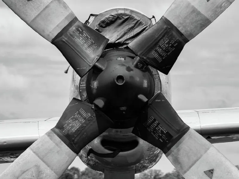 CP-140 or P-3 Propeller Hueforge