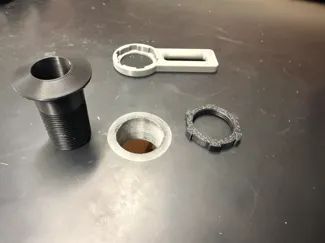 Lab Table Rod Socket
