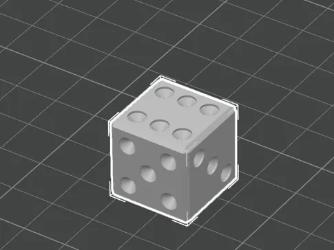 Playing cube