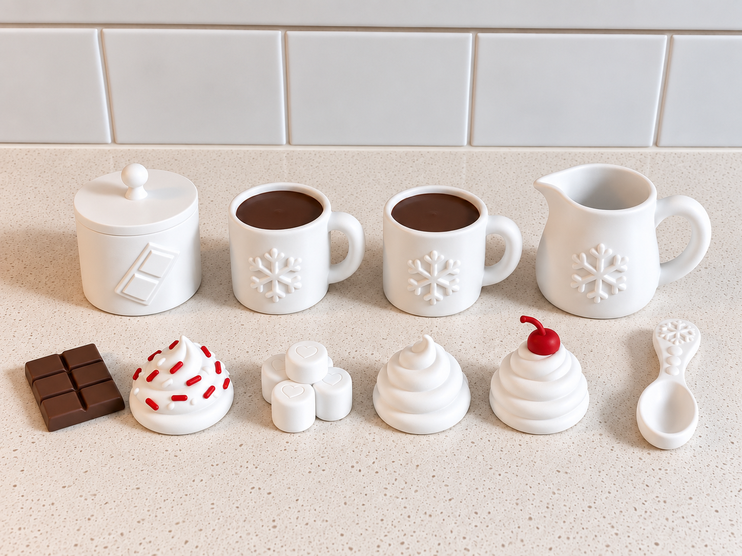 Hot Chocolate Bar|Magnetic Pretend Play Set - 1