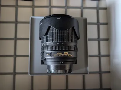 Nikon 18 - 105 mm 1:3.5 5.6 Gridfinity bin