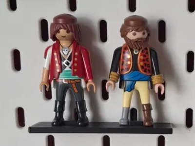Playmobil Ikea Skadis supports 1,2,3,4