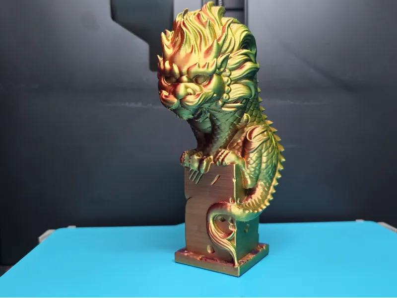 Chines Dragon on a pedestal