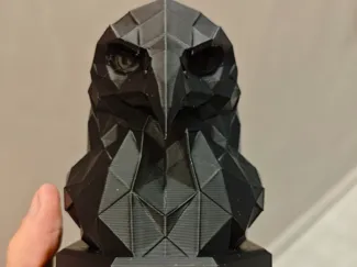 Aguia Foco Escultura Decoração