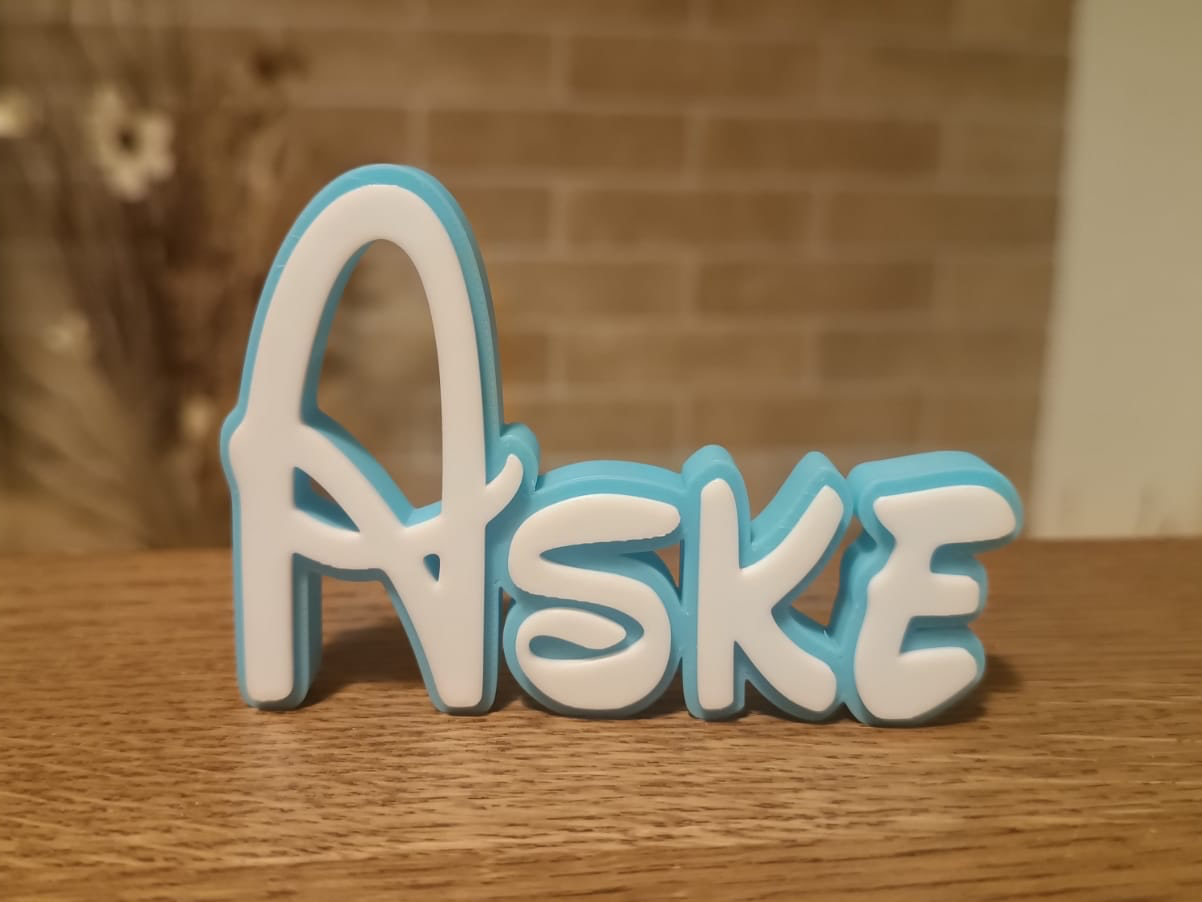 Aske Name Disney Tag