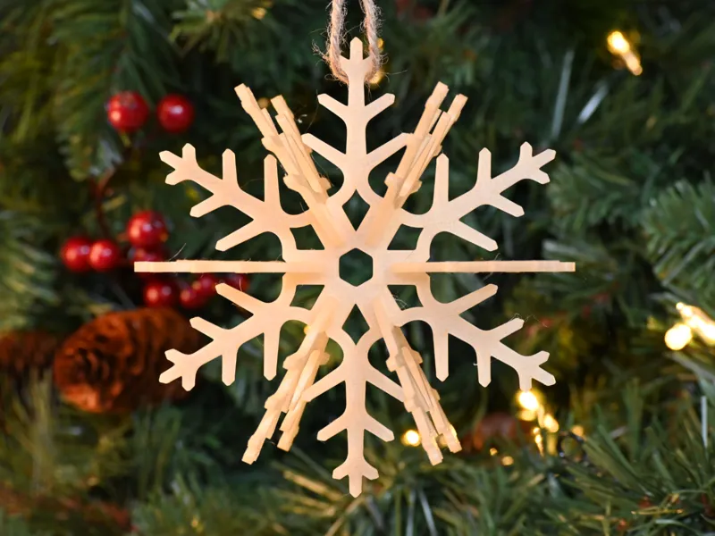 Standing Snowflake
