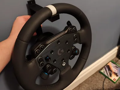 Logitech RS-50 round wheel wall mount