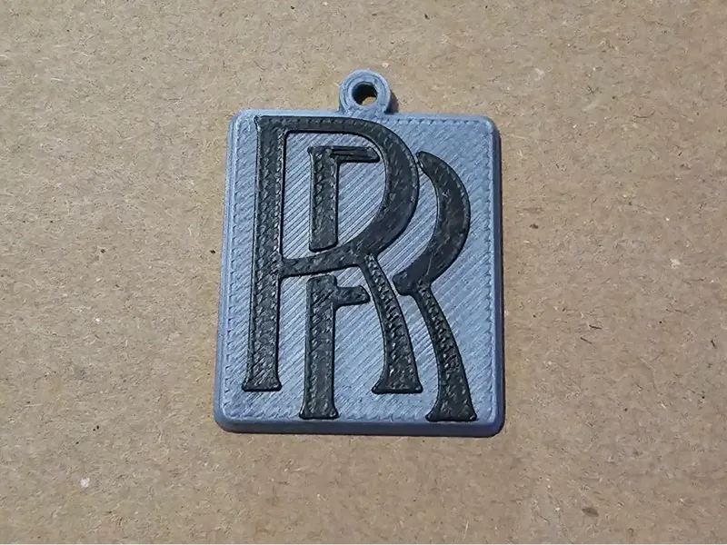 Portachiavi Logo Rolls-Royce
