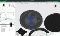 BMW LID - 0.16mm layer, 2 walls, 15% infill