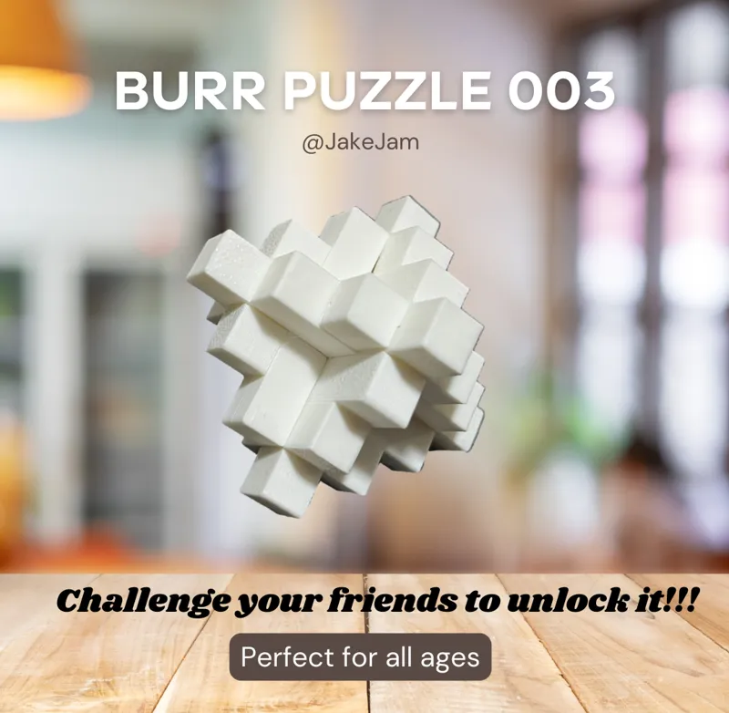 BurrPuzzle 003_15 Pixels Lock