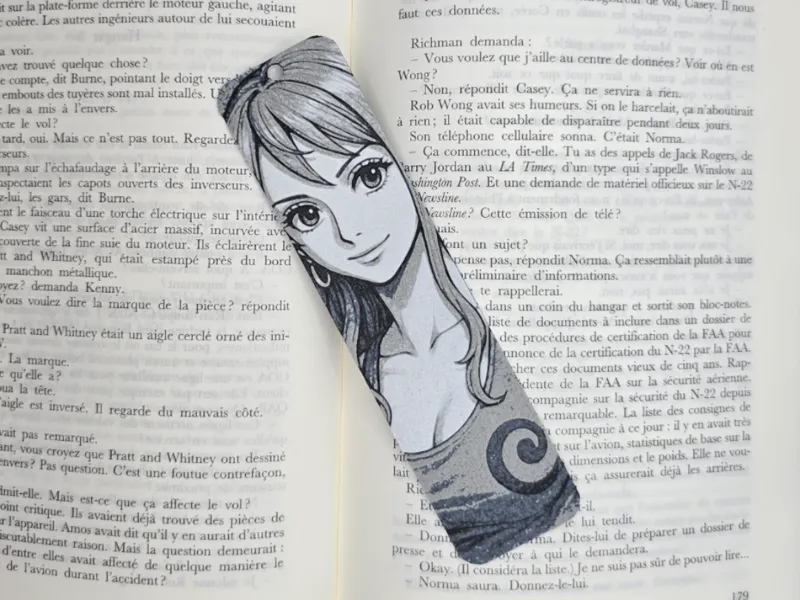 Bookmark Portait Nami One piece