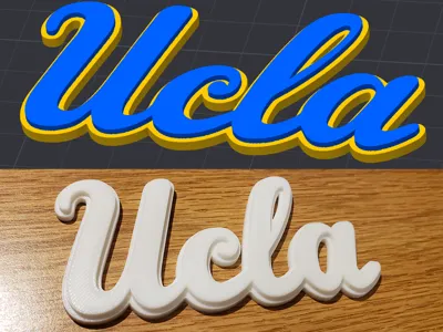 UCLA Cursive Logo